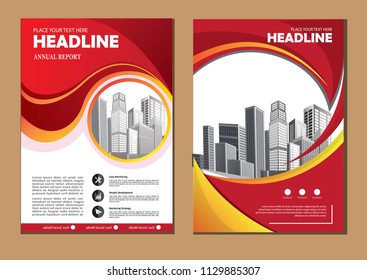 Brochure design, cover modern layout, annual report, poster, flyer in A4 with colorful triangles, geometric shapes for tech, science, market with light background