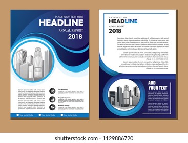 Brochure design, cover modern layout, annual report, poster, flyer in A4 with colorful triangles, geometric shapes for tech, science, market with light background