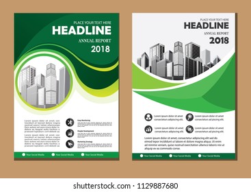 Brochure design, cover modern layout, annual report, poster, flyer in A4 with colorful triangles, geometric shapes for tech, science, market with light background
