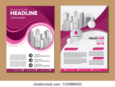 Brochure design, cover modern layout, annual report, poster, flyer in A4 with colorful triangles, geometric shapes for tech, science, market with light background