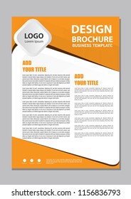 Brochure design, cover modern layout, annual report, poster, flyer in A4 with colorful triangles, geometric shapes for tech, science, market with light background