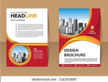 Brochure design, cover modern layout, annual report, poster, flyer in A4 with colorful triangles, geometric shapes for tech, science, market with light background