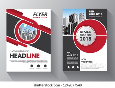 Brochure design, cover modern layout, annual report, poster, flyer in A4 with colorful triangles, geometric shapes for tech, science, market with light background