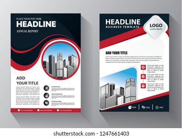 Brochure design, cover modern layout, annual report, poster, flyer in A4 with colorful triangles, geometric shapes for tech, science, market with light background
