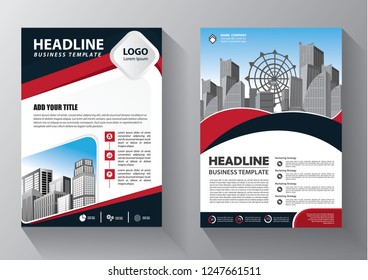 Brochure design, cover modern layout, annual report, poster, flyer in A4 with colorful triangles, geometric shapes for tech, science, market with light background