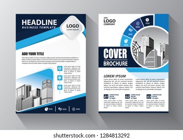 Brochure design, cover modern layout, annual report, poster, flyer in A4 with colorful triangles, geometric shapes for tech, science, market with light background