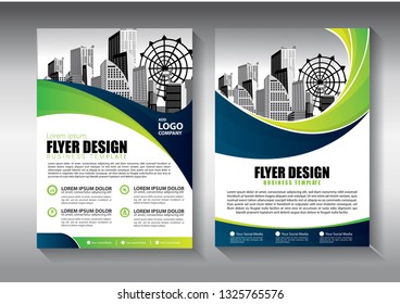 Brochure design, cover modern layout, annual report, poster, flyer in A4 with colorful triangles, geometric shapes for tech, science, market with light background