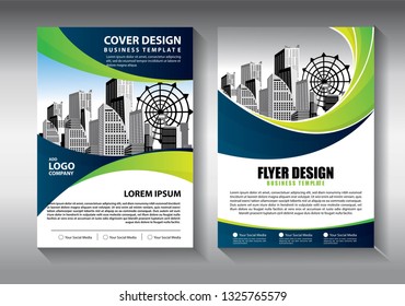 Brochure design, cover modern layout, annual report, poster, flyer in A4 with colorful triangles, geometric shapes for tech, science, market with light background