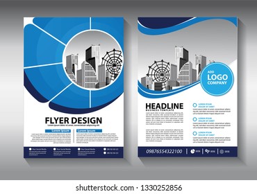 Brochure design, cover modern layout, annual report, poster, flyer in A4 with colorful triangles, geometric shapes for tech, science, market with light background