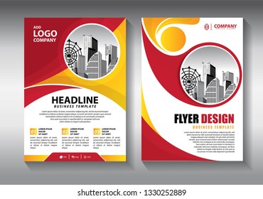 Brochure design, cover modern layout, annual report, poster, flyer in A4 with colorful triangles, geometric shapes for tech, science, market with light background