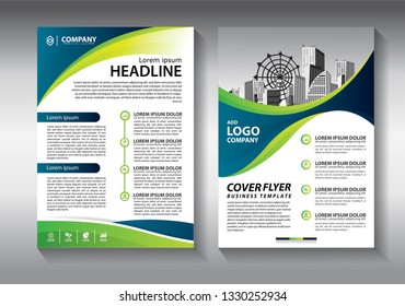Brochure design, cover modern layout, annual report, poster, flyer in A4 with colorful triangles, geometric shapes for tech, science, market with light background