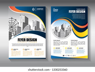 Brochure design, cover modern layout, annual report, poster, flyer in A4 with colorful triangles, geometric shapes for tech, science, market with light background