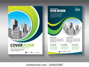 Brochure design, cover modern layout, annual report, poster, flyer in A4 with colorful triangles, geometric shapes for tech, science, market with light background