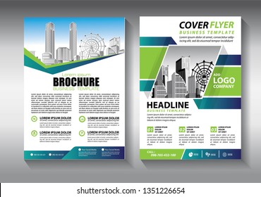 Brochure Design Template Vector Abstract Circle Stock Vector (Royalty ...