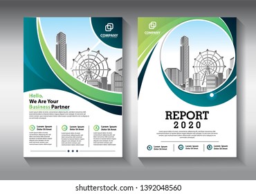 Brochure design, cover modern layout, annual report, poster, flyer in A4 with colorful triangles, geometric shapes for tech, science, market with light background