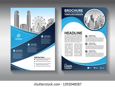 Brochure design, cover modern layout, annual report, poster, flyer in A4 with colorful triangles, geometric shapes for tech, science, market with light background