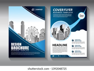 Brochure design, cover modern layout, annual report, poster, flyer in A4 with colorful triangles, geometric shapes for tech, science, market with light background