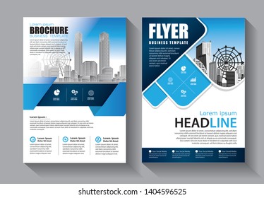 Brochure design, cover modern layout, annual report, poster, flyer in A4 with colorful triangles, geometric shapes for tech, science, market with light background