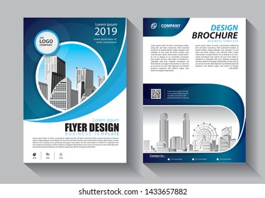 Brochure design, cover modern layout, annual report, poster, flyer in A4 with colorful triangles, geometric shapes for tech, science, market with light background