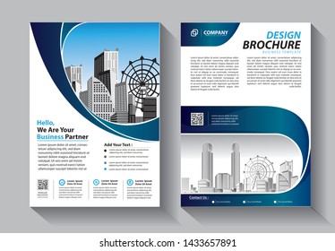Brochure design, cover modern layout, annual report, poster, flyer in A4 with colorful triangles, geometric shapes for tech, science, market with light background