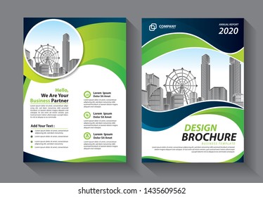 Brochure design, cover modern layout, annual report, poster, flyer in A4 with colorful triangles, geometric shapes for tech, science, market with light background
