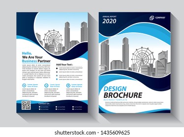 Brochure design, cover modern layout, annual report, poster, flyer in A4 with colorful triangles, geometric shapes for tech, science, market with light background