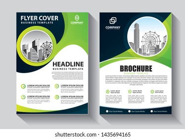 Brochure design, cover modern layout, annual report, poster, flyer in A4 with colorful triangles, geometric shapes for tech, science, market with light background