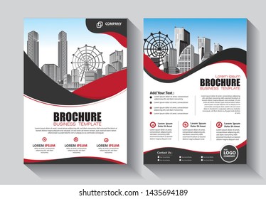 Brochure design, cover modern layout, annual report, poster, flyer in A4 with colorful triangles, geometric shapes for tech, science, market with light background