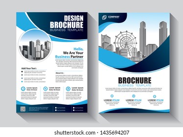 Brochure design, cover modern layout, annual report, poster, flyer in A4 with colorful triangles, geometric shapes for tech, science, market with light background