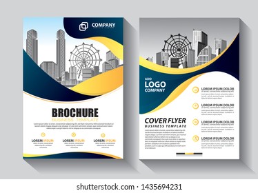 Brochure design, cover modern layout, annual report, poster, flyer in A4 with colorful triangles, geometric shapes for tech, science, market with light background