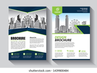 Minimal Flyers Report Business Magazine Brochure Stock Vector (Royalty ...