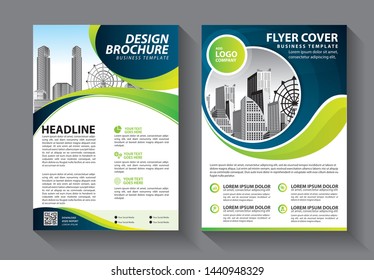 Brochure design, cover modern layout, annual report, poster, flyer in A4 with colorful triangles, geometric shapes for tech, science, market with light background