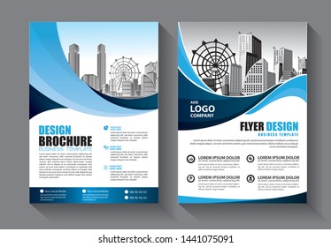 Brochure design, cover modern layout, annual report, poster, flyer in A4 with colorful triangles, geometric shapes for tech, science, market with light background