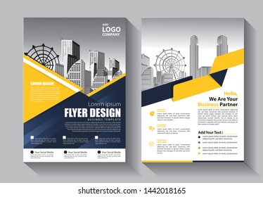 Brochure design, cover modern layout, annual report, poster, flyer in A4 with colorful triangles, geometric shapes for tech, science, market with light background