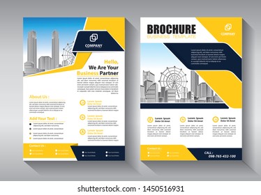 Brochure design, cover modern layout, annual report, poster, flyer in A4 with colorful triangles, geometric shapes for tech, science, market with light background