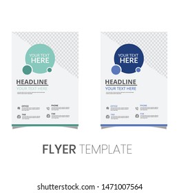 Brochure design, cover modern layout, annual report, poster, flyer in A4 with simple color, geometric shapes for tech, science, market with clear background