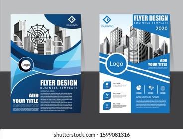 Brochure design, cover modern layout, annual report, poster, flyer in A4 with colorful triangles, geometric shapes for tech, science, market with light background