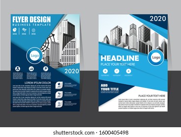 Brochure design, cover modern layout, annual report, poster, flyer in A4 with colorful triangles, geometric shapes for tech, science, market with light background