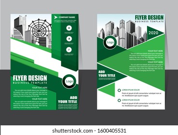 Brochure design, cover modern layout, annual report, poster, flyer in A4 with colorful triangles, geometric shapes for tech, science, market with light background