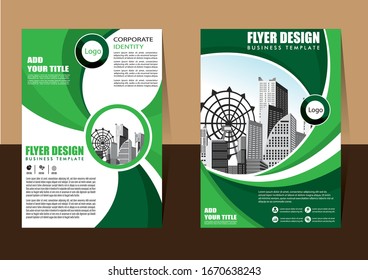Diseño de folleto, diseño moderno de portada, informe anual, afiche, volante en A4 con triángulos coloridos, formas geométricas para tecnología, ciencia, mercado con fondo claro