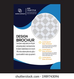 Brochure design, cover modern layout, annual report, poster, flyer in A4 with colorful triangles, geometric shapes for tech, science, market with light background