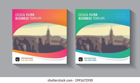 Diseño de folletos, diseño moderno de portada, informe anual, afiche, volante en A4 con triángulos coloridos, formas geométricas para tecnología, ciencia, mercado con fondo claro