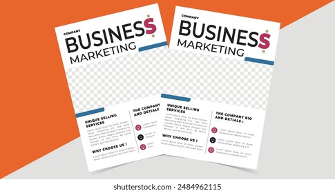 Broschürendesign, Cover modernes Layout, Geschäftsbericht, Plakatdesign, Flyer in A4