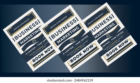 Brochure design, cover modern layout, annual report, poster design, flyer in A4