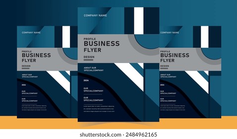Brochure design, cover modern layout, annual report, poster design, flyer in A4