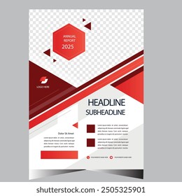 Brochure design, cover modern layout, annual report, poster, flyer in A4