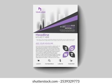 Brochure design, cover modern layout, poster, flyer in A4, brochure poster company profile catalog magazine flyer