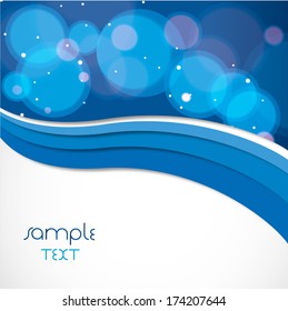 brochure design element, vector illustration