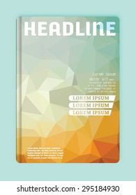 brochure design Full color template cover  business presentations