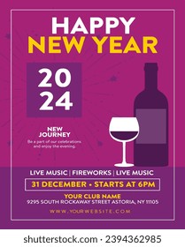 brochure design for new year